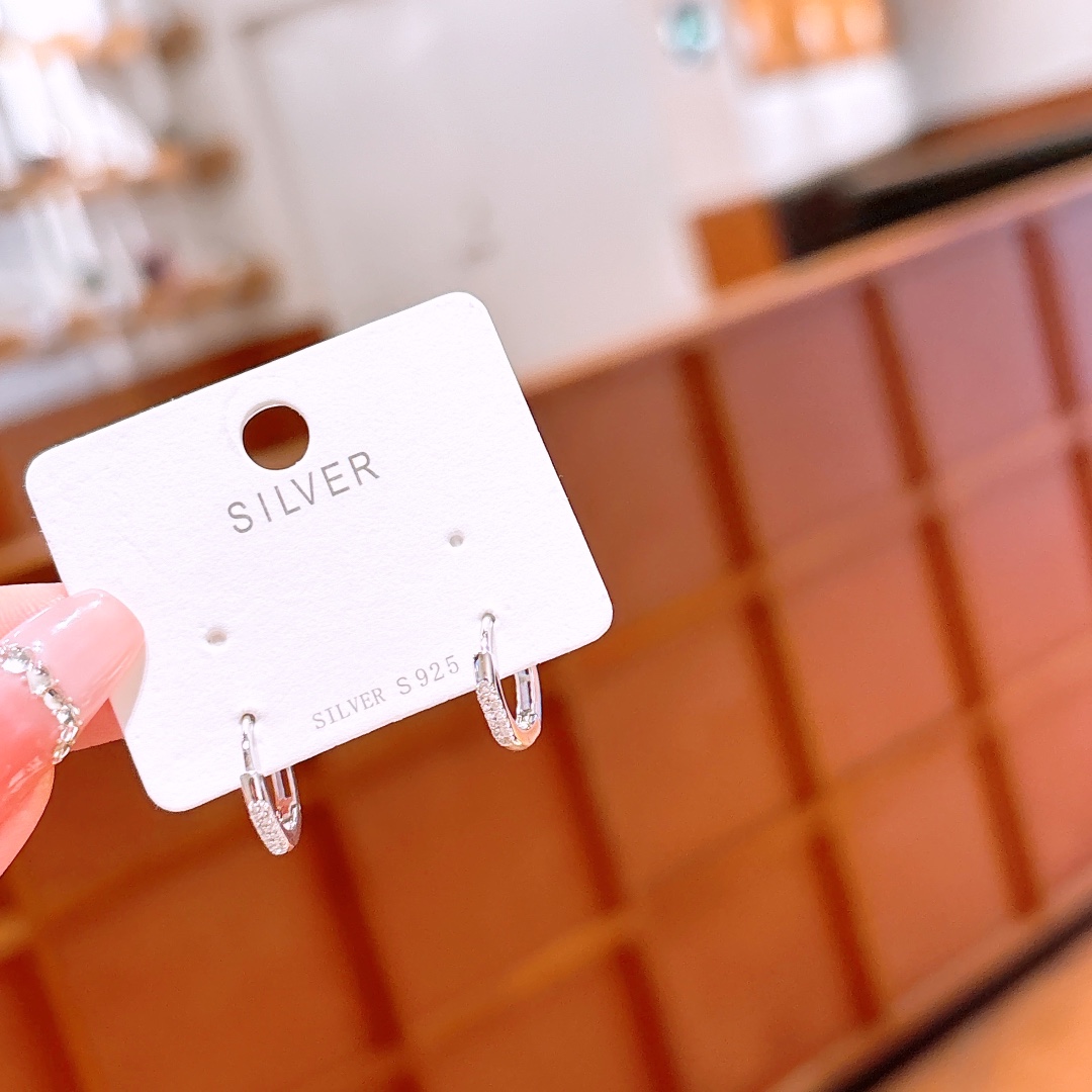 S925 Sterling Silver Ear Cuffs Precision Everyday Wear Silver