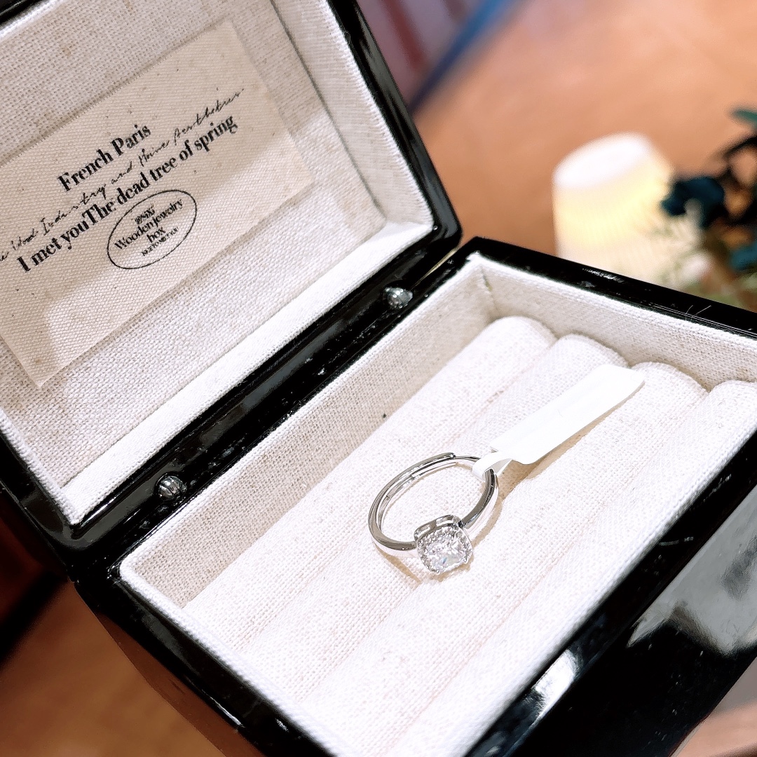 繊細ニッケル無添加銀リングゴールド 職場