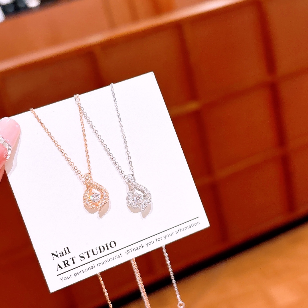 925 Silver Necklace Precision Birthday Gold