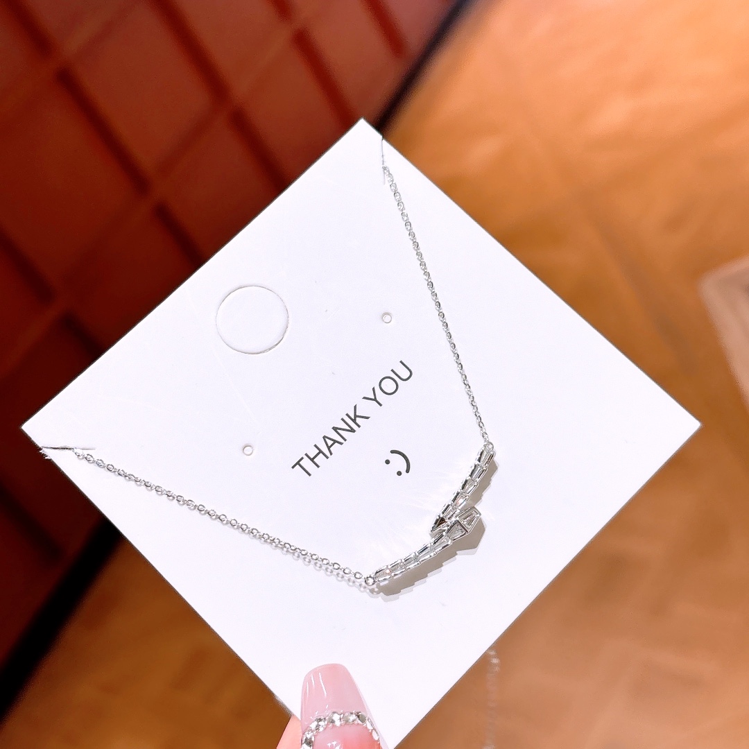 Fine Silver Necklace Pure Mother's Birthday Silver