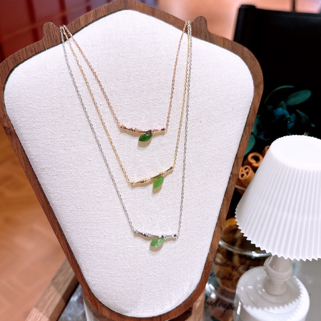 Nickel Free Silver Jasper Necklace Forest Wedding Registration Silver