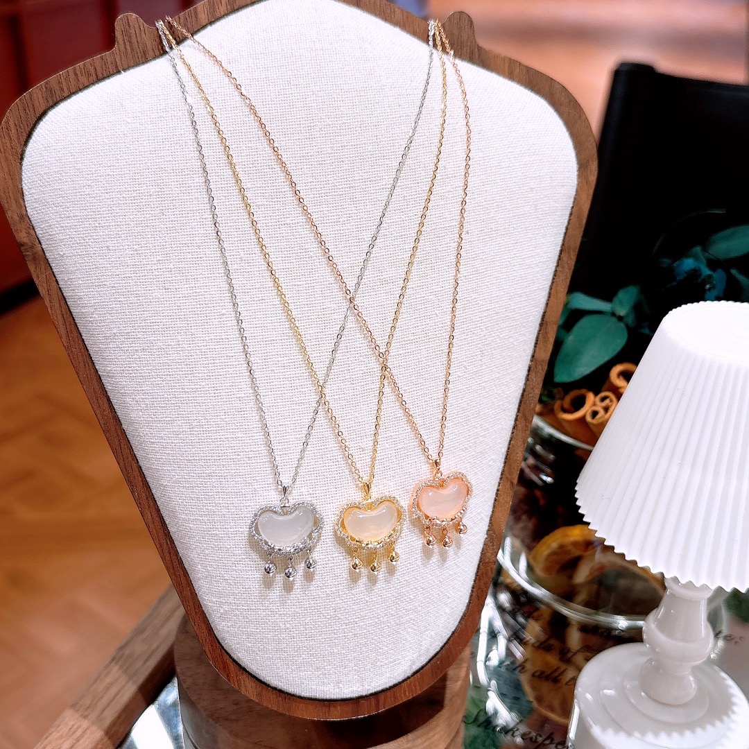 Solid Silver Necklace Fashion Mother's Day Silver