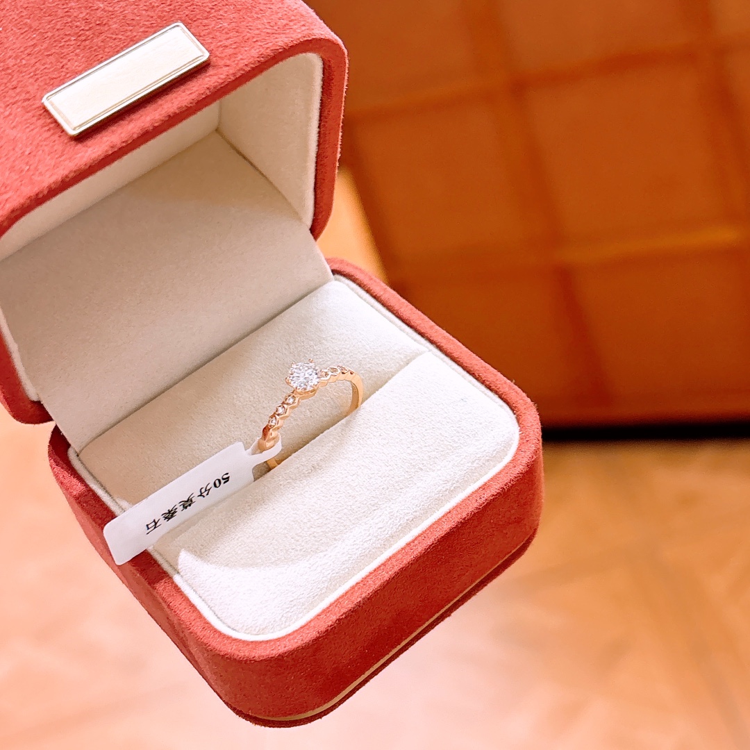 インスタ風S925スターリングシルバーモアッサナイトリングゴールド ウェディングギフト