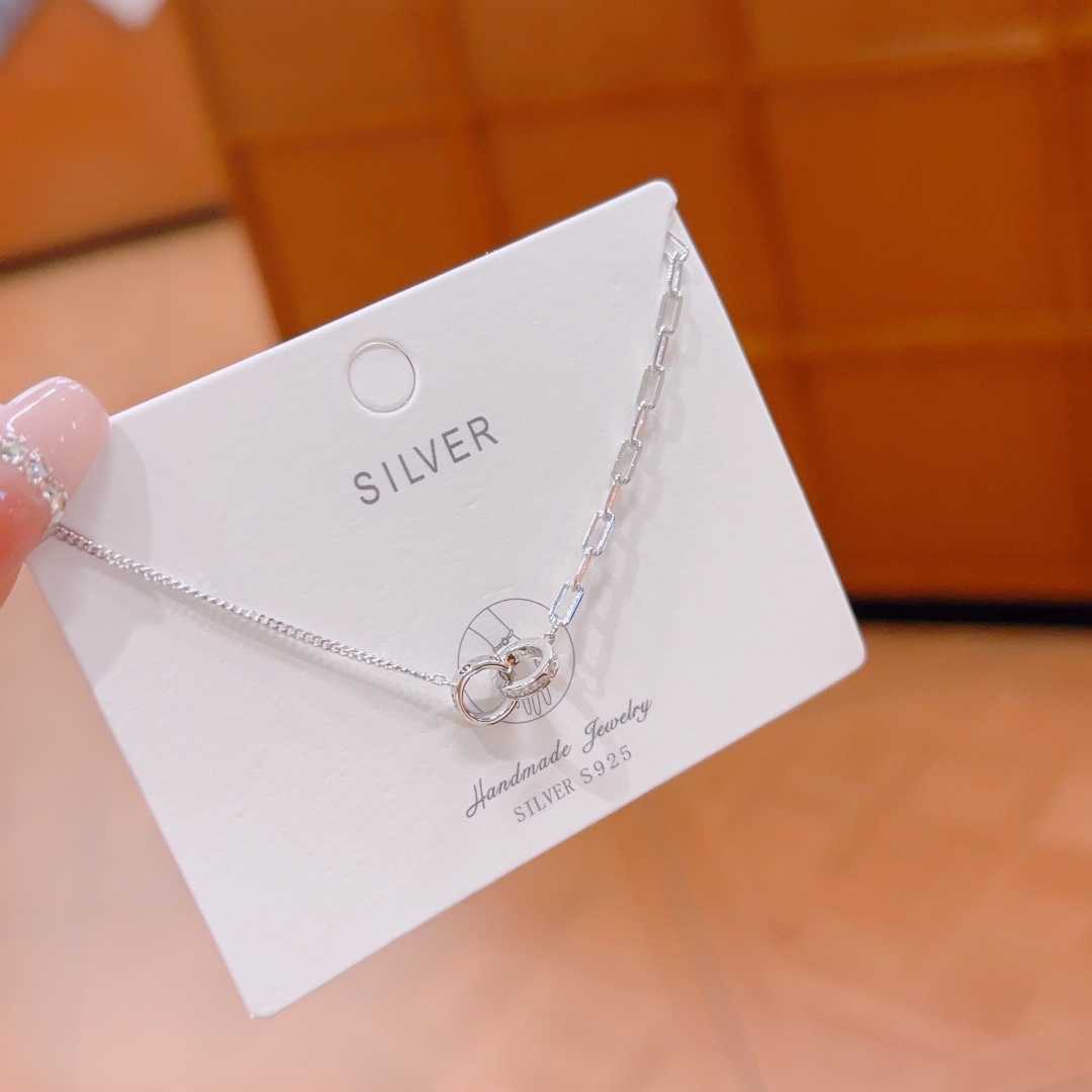 繊細ファインシルバーブレスレットゴールド ギフト