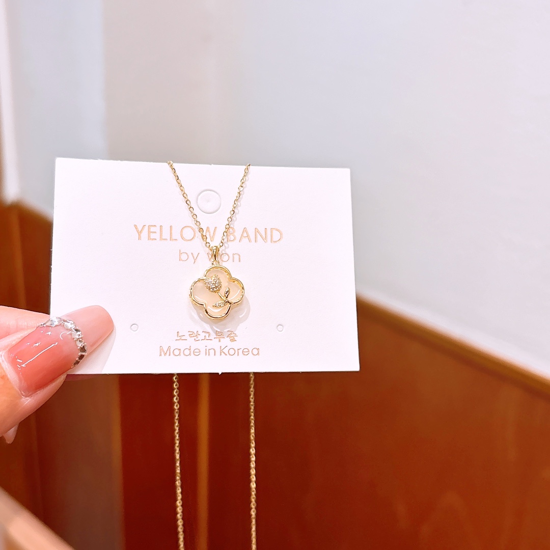 S925 Sterling Silver Necklace Unique Engagement Silver