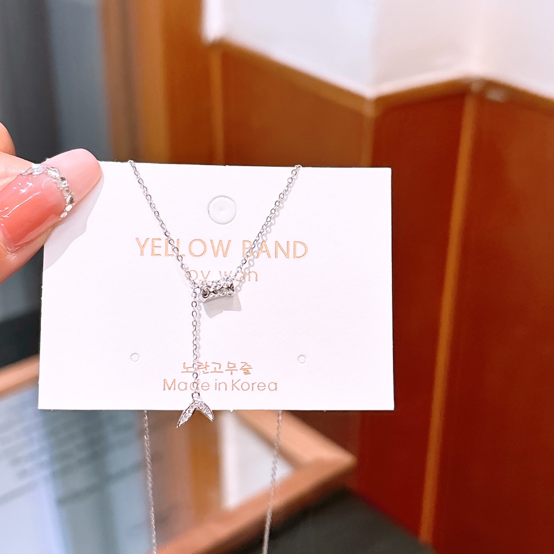 Massivsilber Kette Süß Weihnachten Gold