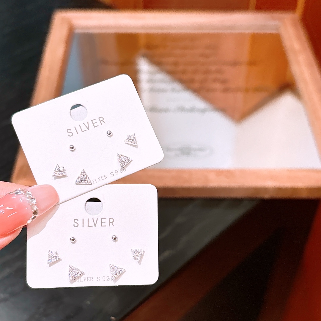 Fine Silver Earrings Ethereal Confession Gold