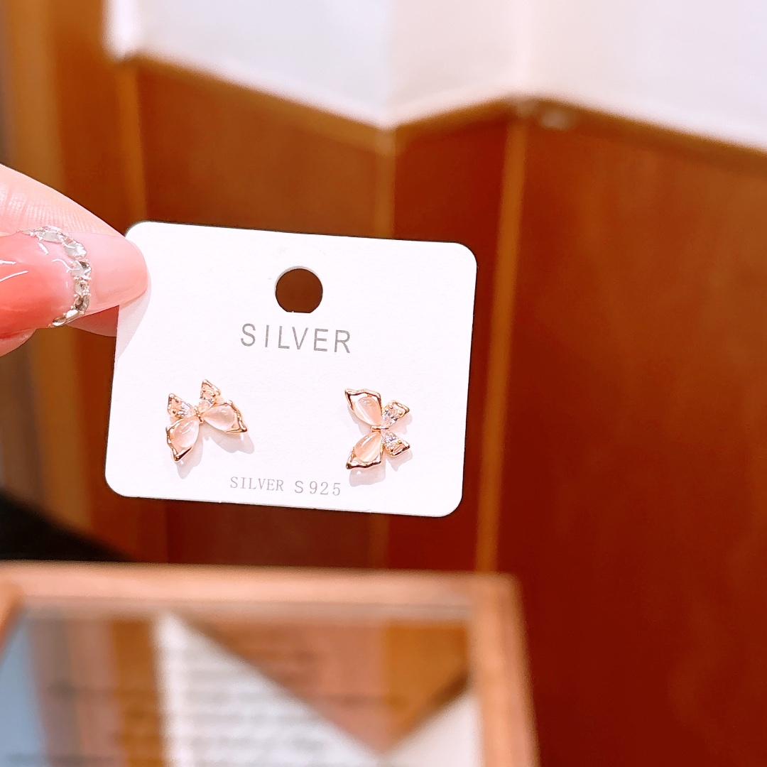 Low Allergy Silver Earrings Chic Gift for Her Silver