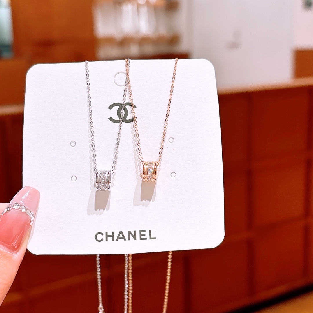 繊細低アレルギー銀ネックレスシルバー クリスマス