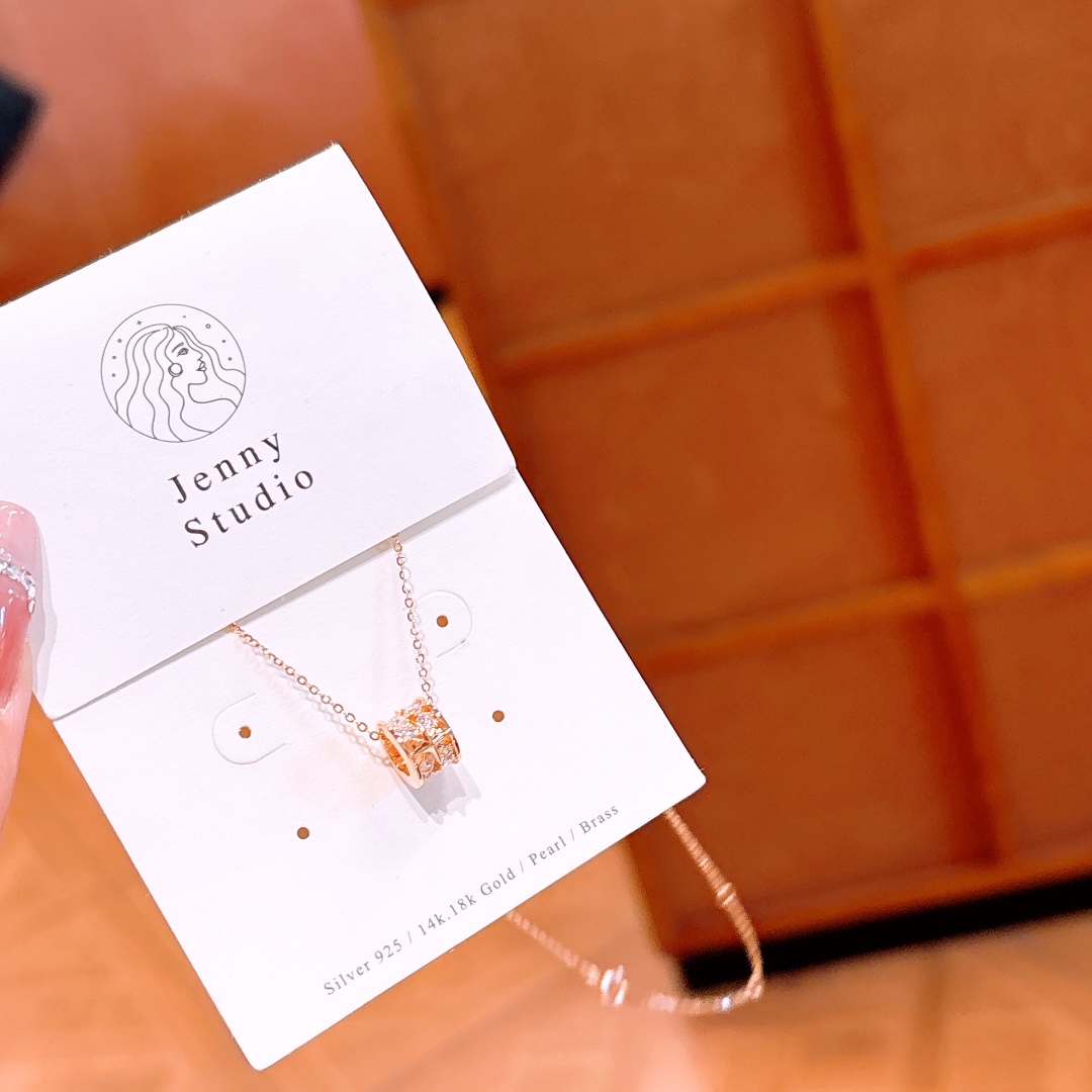 ラグジュアリー925シルバーネックレスシルバー プロポーズ