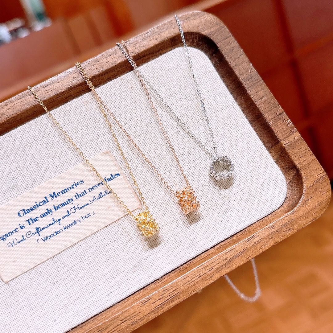 清純低アレルギー銀ネックレスシルバー 卒業