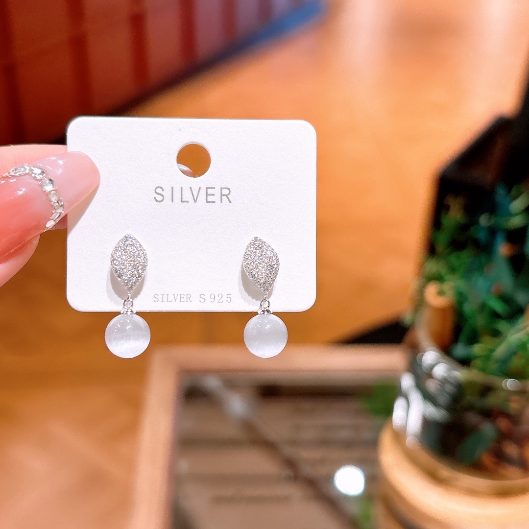 Hypoallergenic Silver Earrings Elegant Anniversary Silver