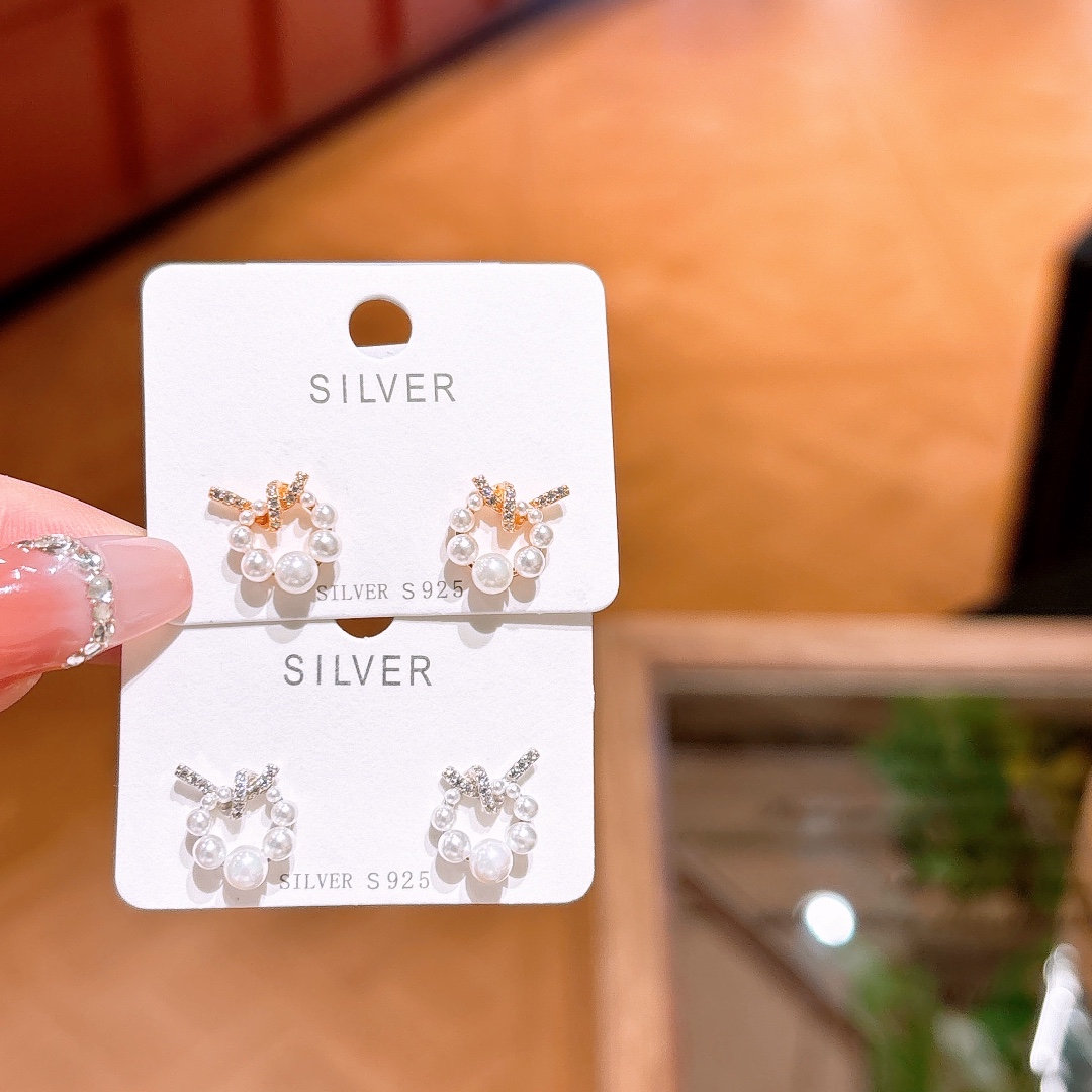 Hypoallergenic Silver Earrings Precision Wedding Registration Silver