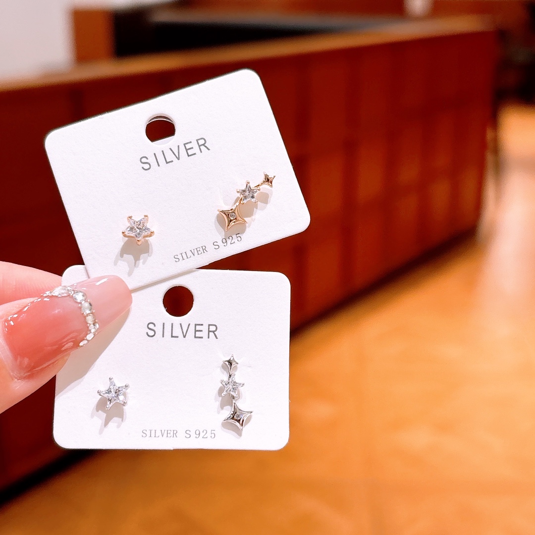 優しい925シルバーイヤリングゴールド 卒業