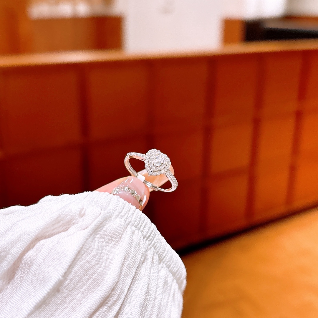 遊び心S925スターリングシルバーリングゴールド パーティー