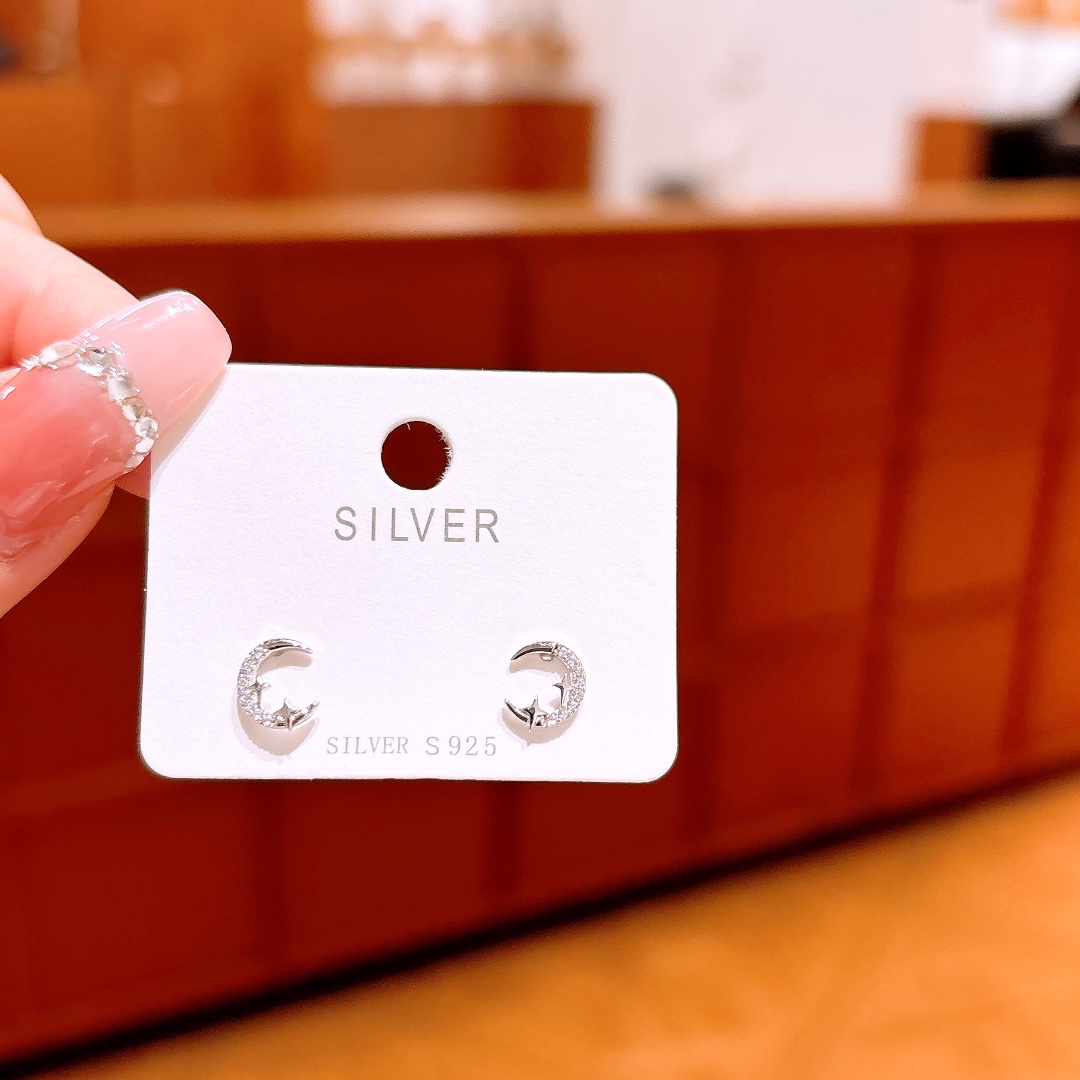 High Polish Silver Earrings Unique Travel Silver