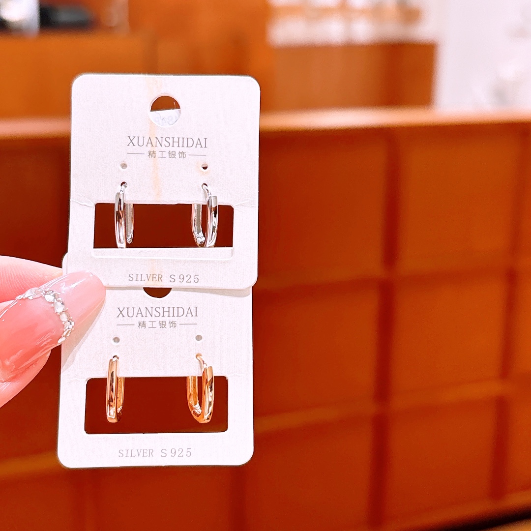 Nickel Free Silver Ear Cuffs Sweet Wedding Favor Silver