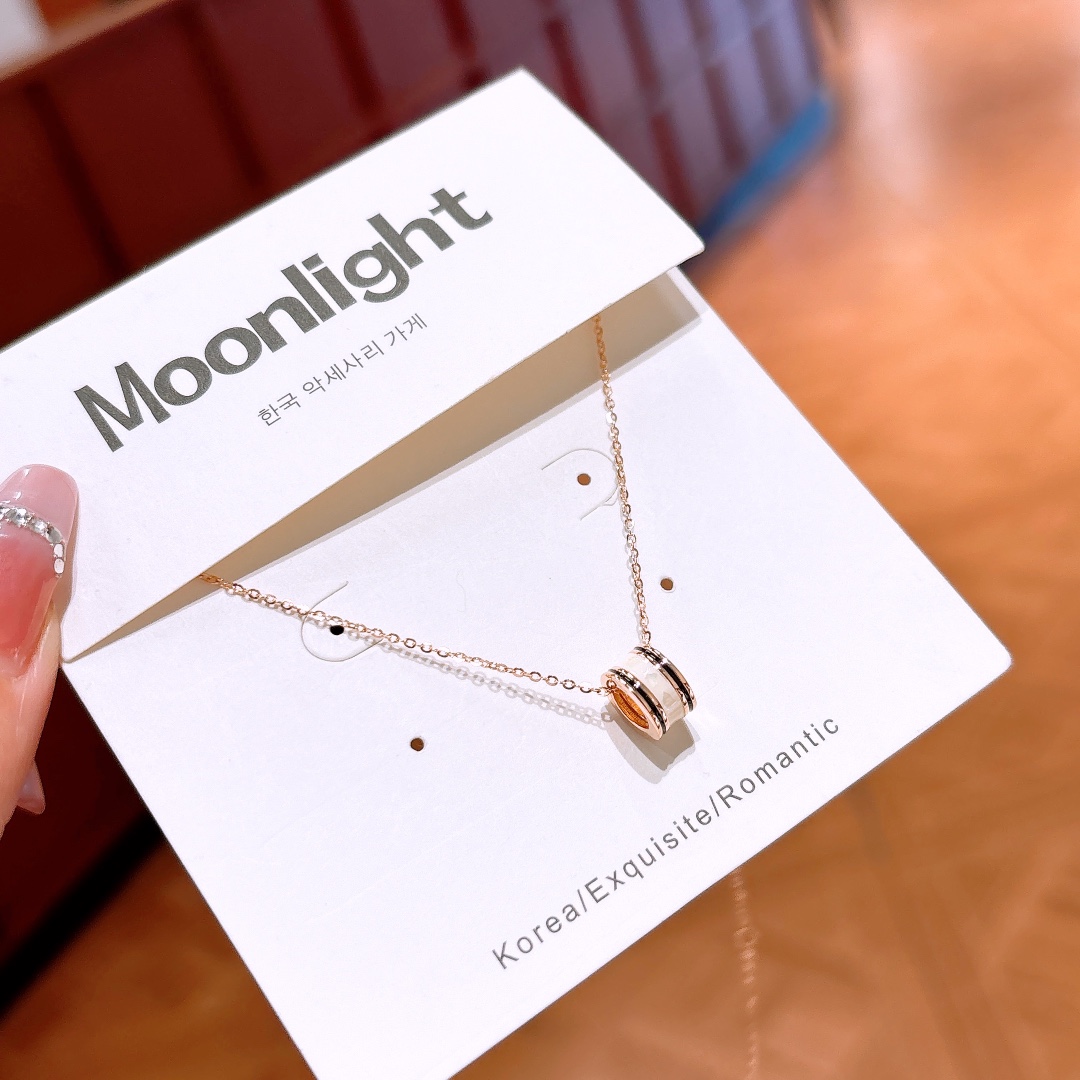 925 Silver Necklace Ins Style Wedding Silver