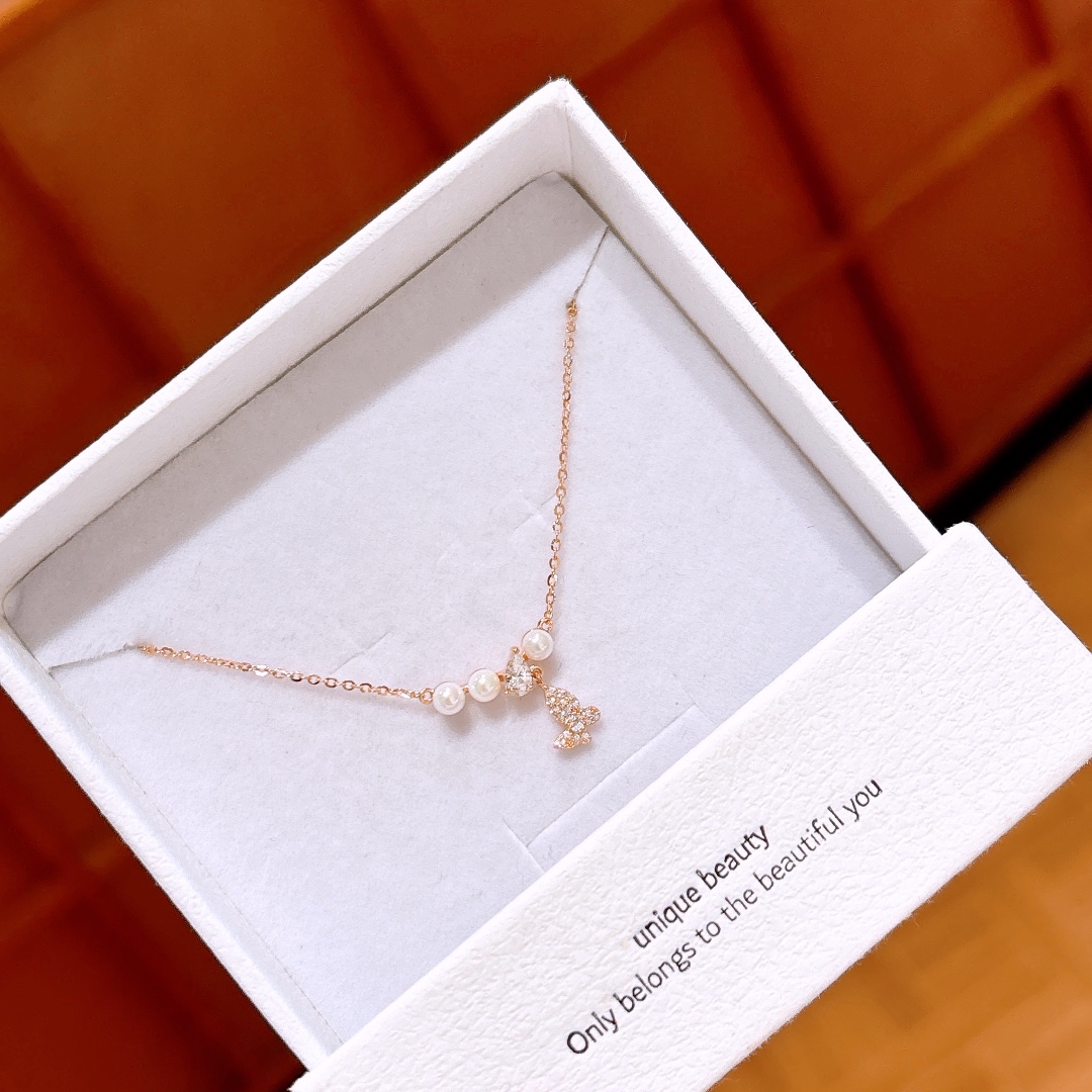 Low Allergy Silver Necklace Ethereal Engagement Silver