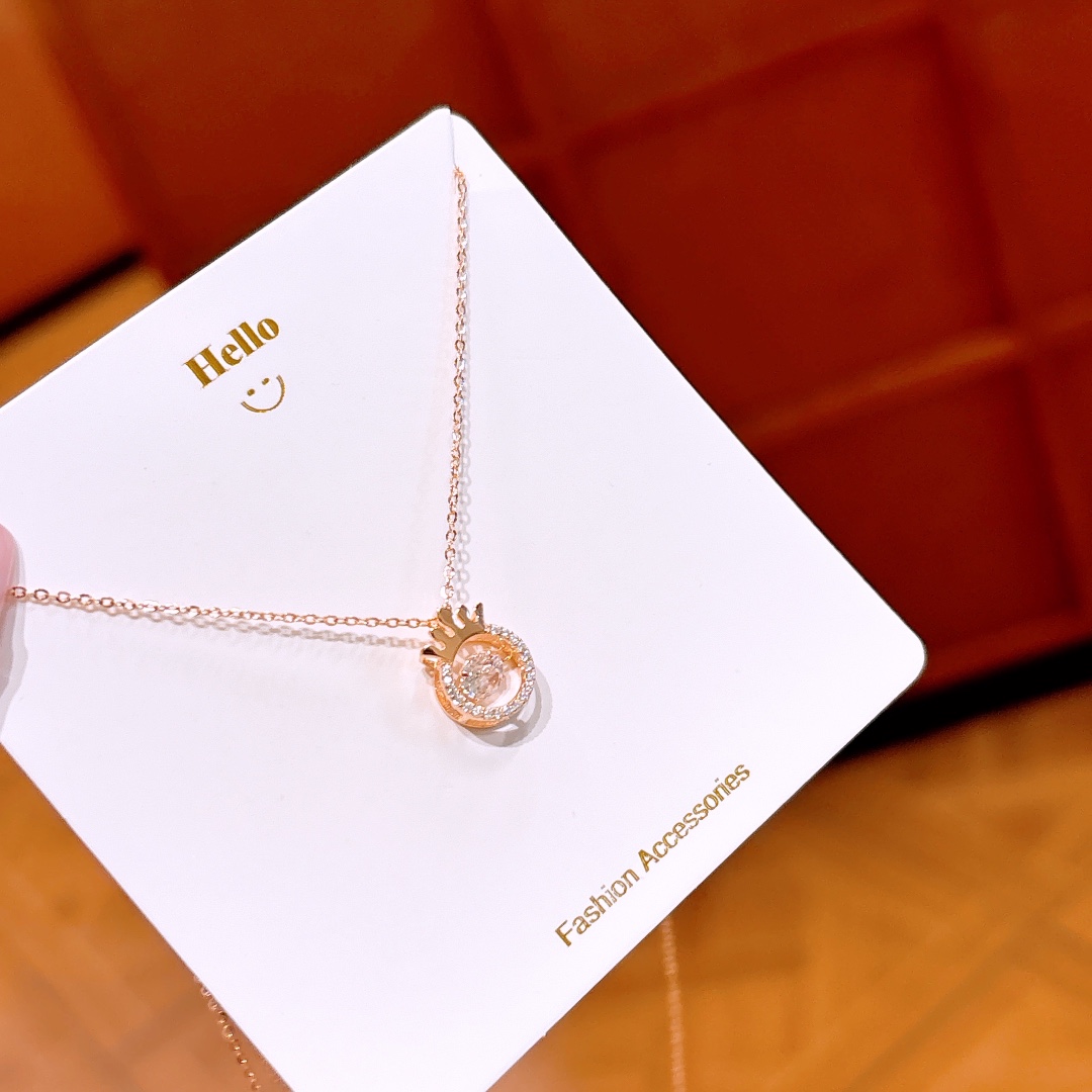 925 Silver Necklace Sweet Proposal Silver