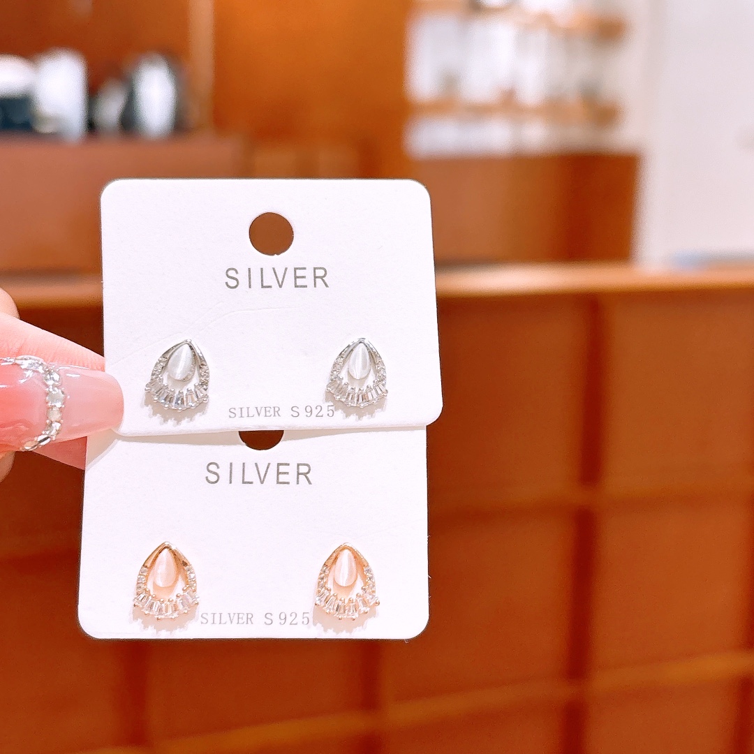 Nickel Free Silver Earrings Soft Valentine's Day Gold