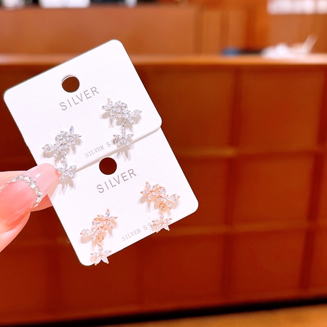 925 Silver Earrings Minimalist Self-love Silver