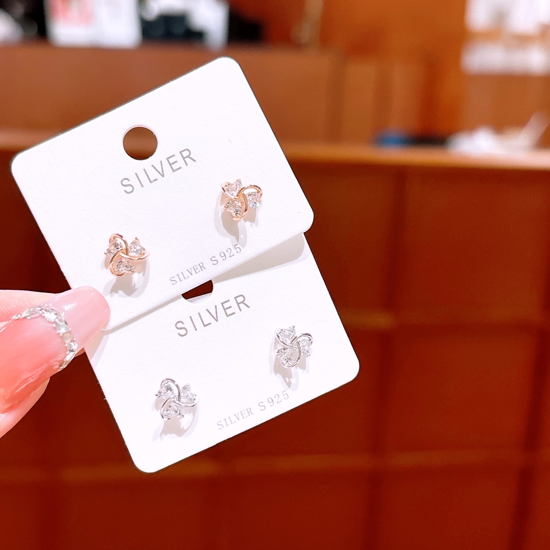 Hypoallergenic Silver Earrings Precision Mother's Day Silver