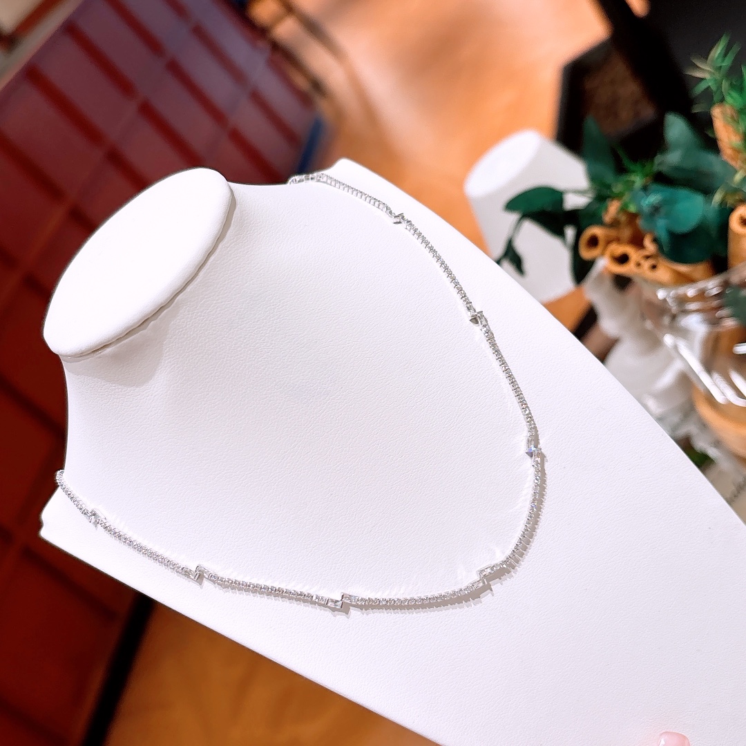 Massivsilber Kette Rein Party Gold