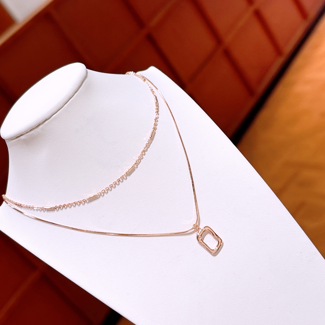 Hypoallergenic Silver Necklace Forest Anniversary Gold