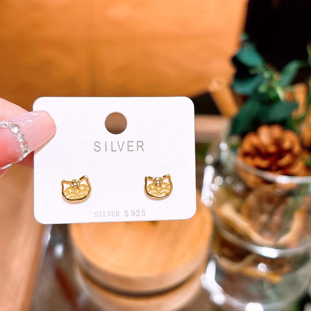 Fine Silver Earrings Romantic Valentine's Day Silver