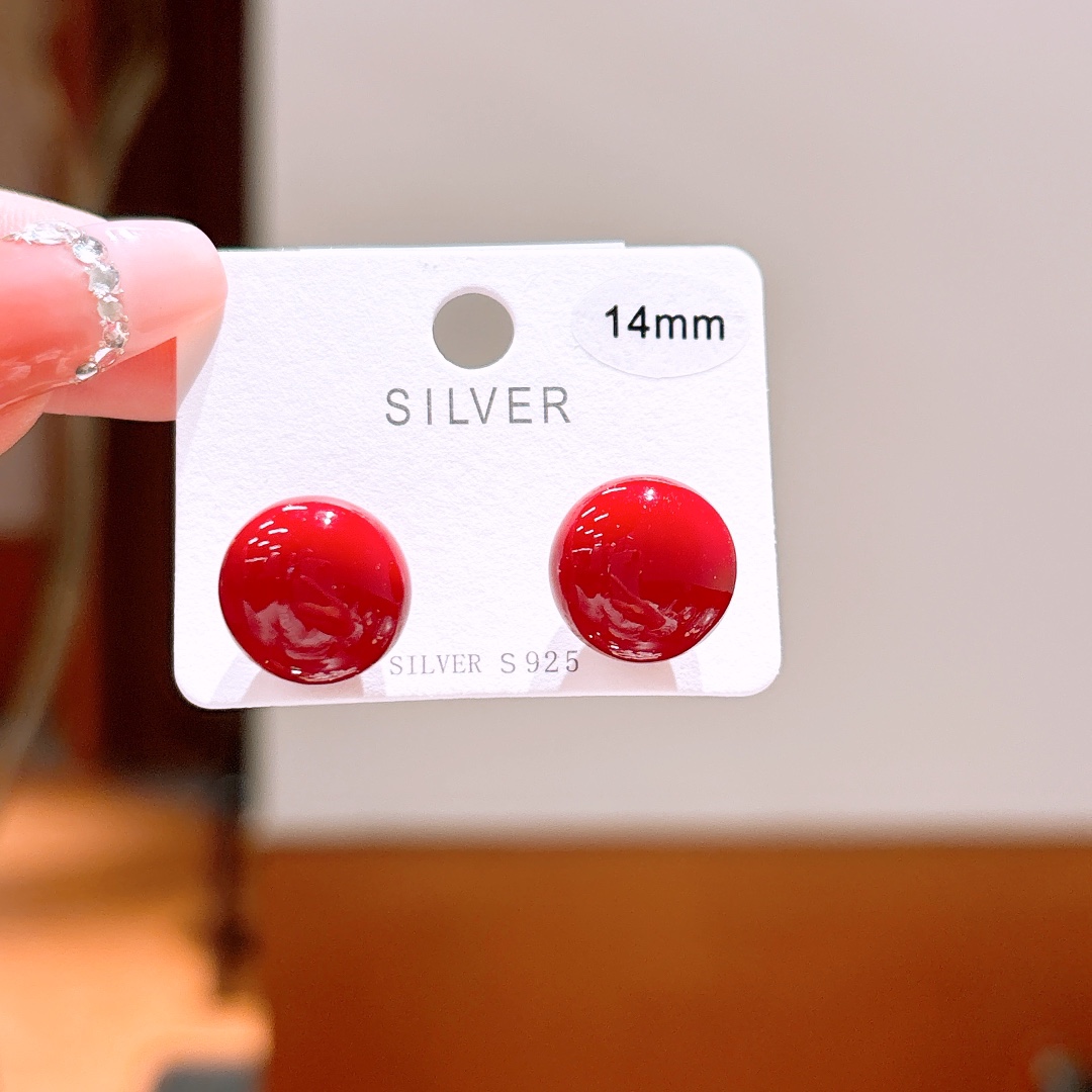 High Polish Silver Earrings Playful Wedding Registration Silver