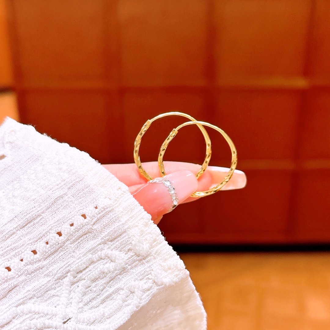 Hypoallergenic Silver Hoop Earrings Pure Christmas Gold