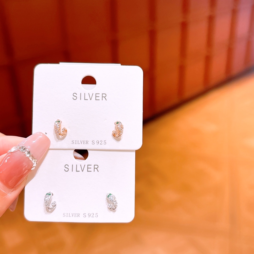 Hypoallergenic Silver Earrings Pure Wedding Registration Silver