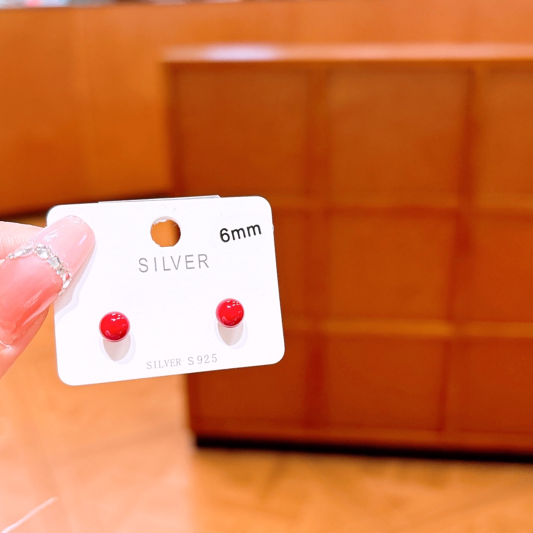 Hypoallergenic Silver Earrings Romantic Mother's Day Gold