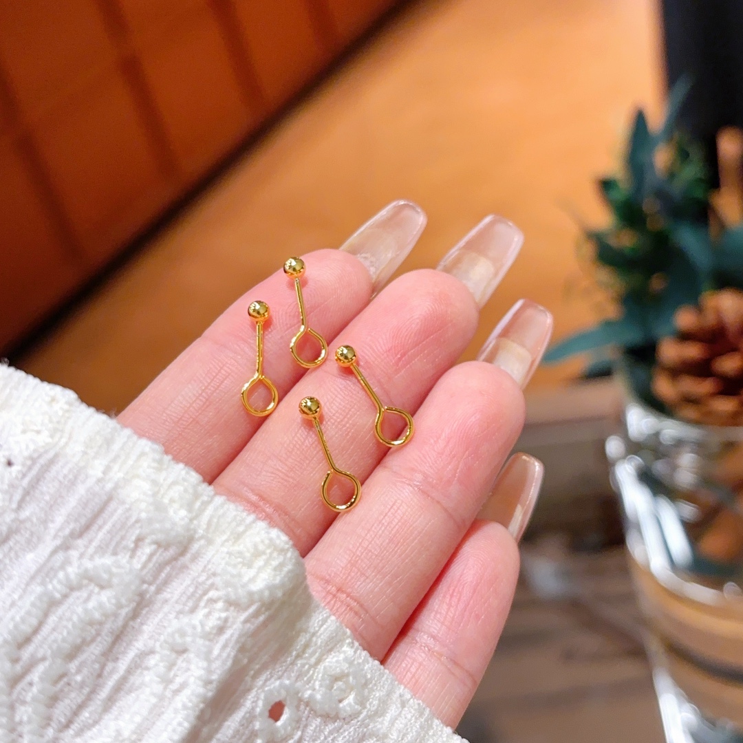 Fine Silver Earrings Vintage Housewarming Silver