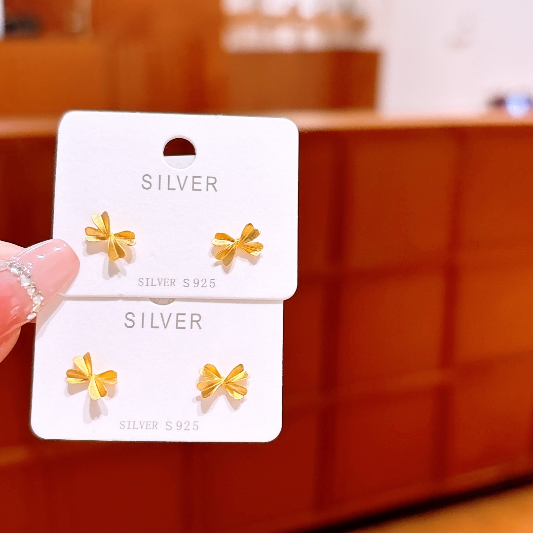 Nickel Free Silver Earrings Fresh Self-love Silver