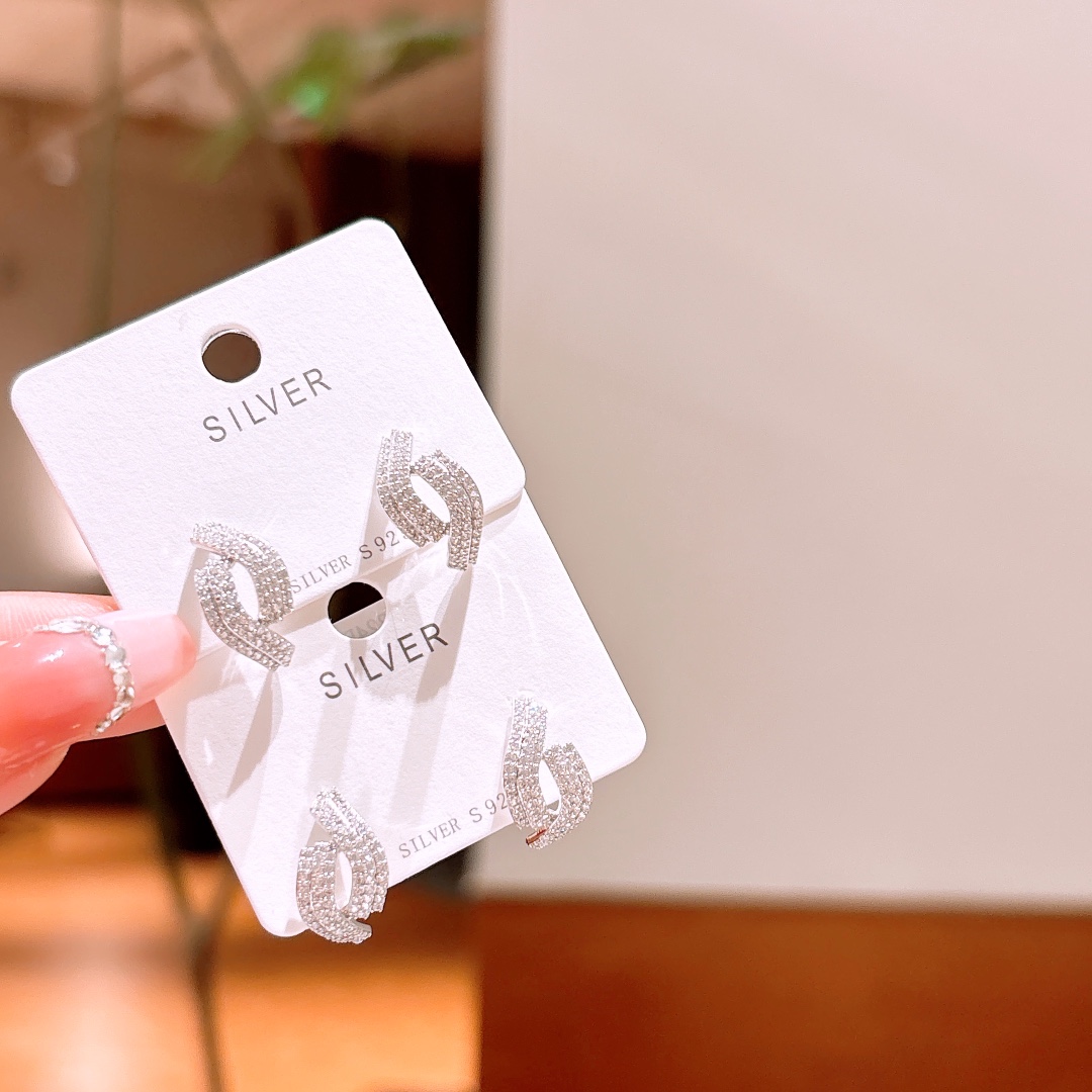 925 Silver Earrings Intellectual Bestie Gift Gold