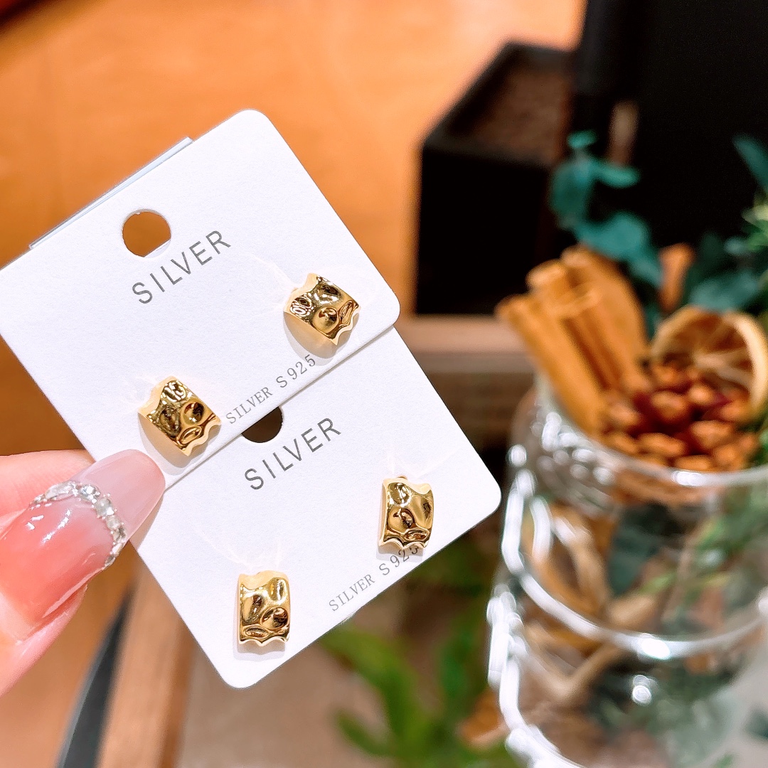 Fine Silver Earrings Playful Teacher's Day Silver