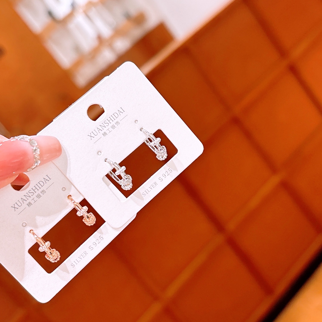 Nickel Free Silver Ear Cuffs Forest Wedding Favor Silver