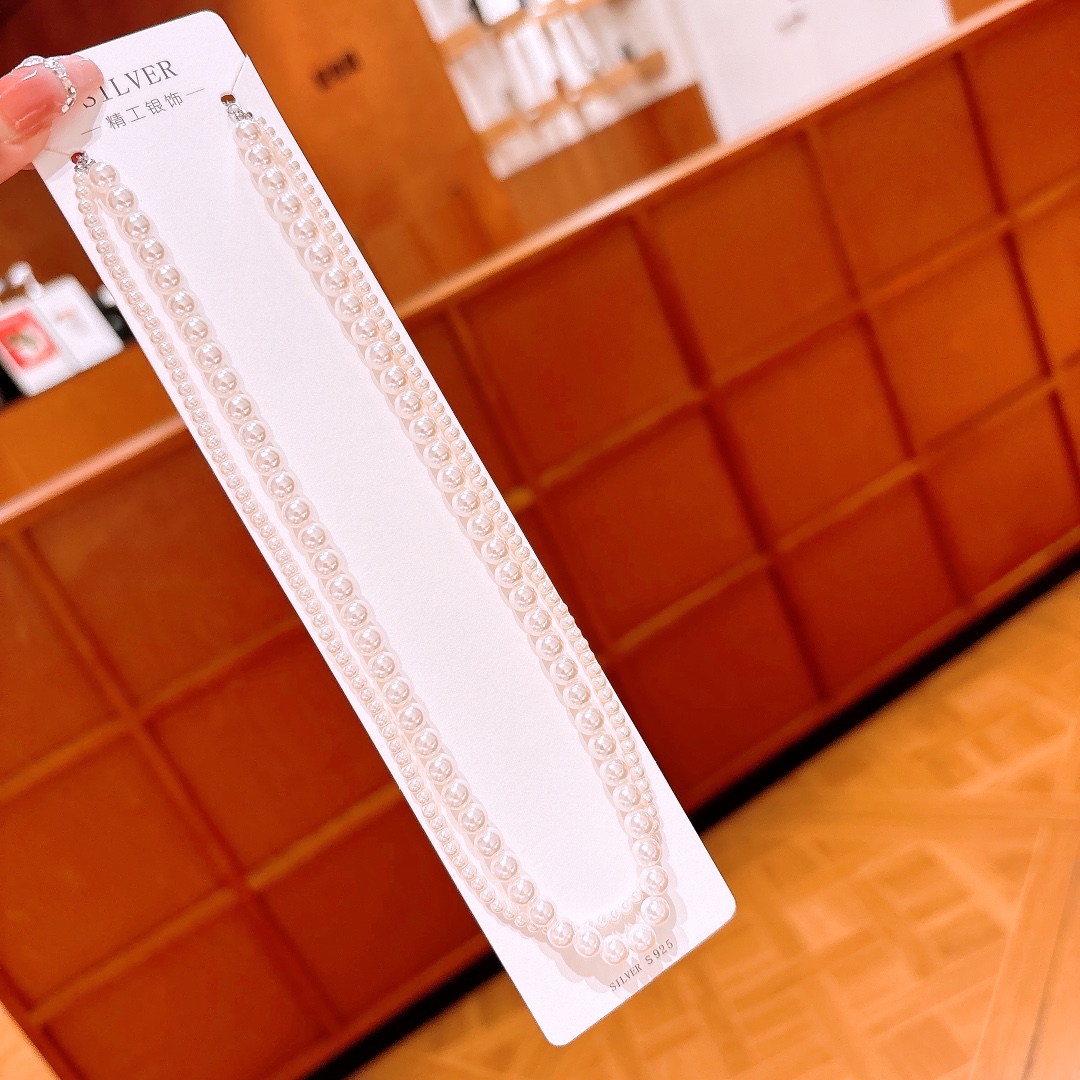 925 Silver Necklace Playful Everyday Wear Gold