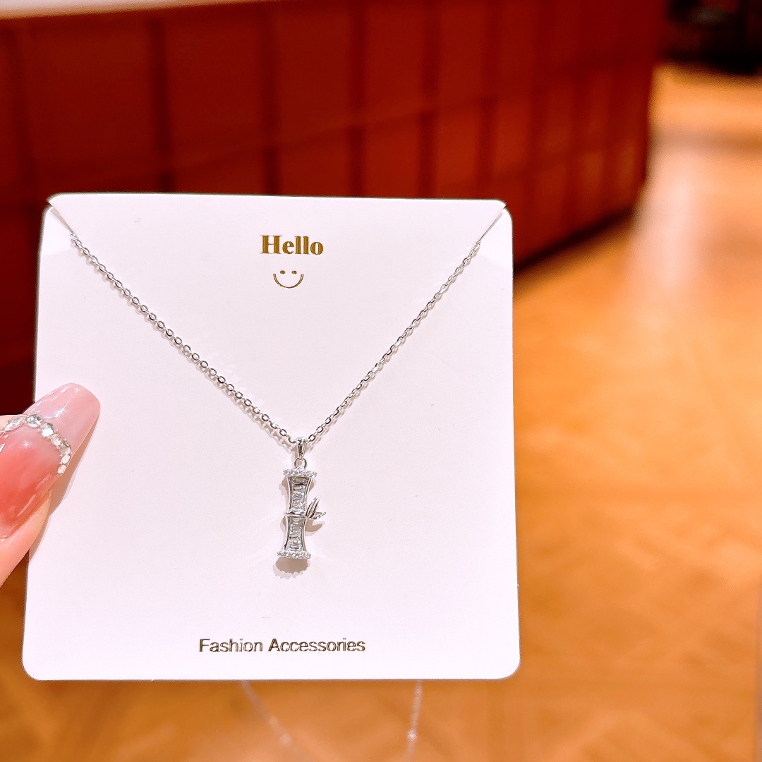 Nickel Free Silver Necklace Artistic Everyday Wear Silver