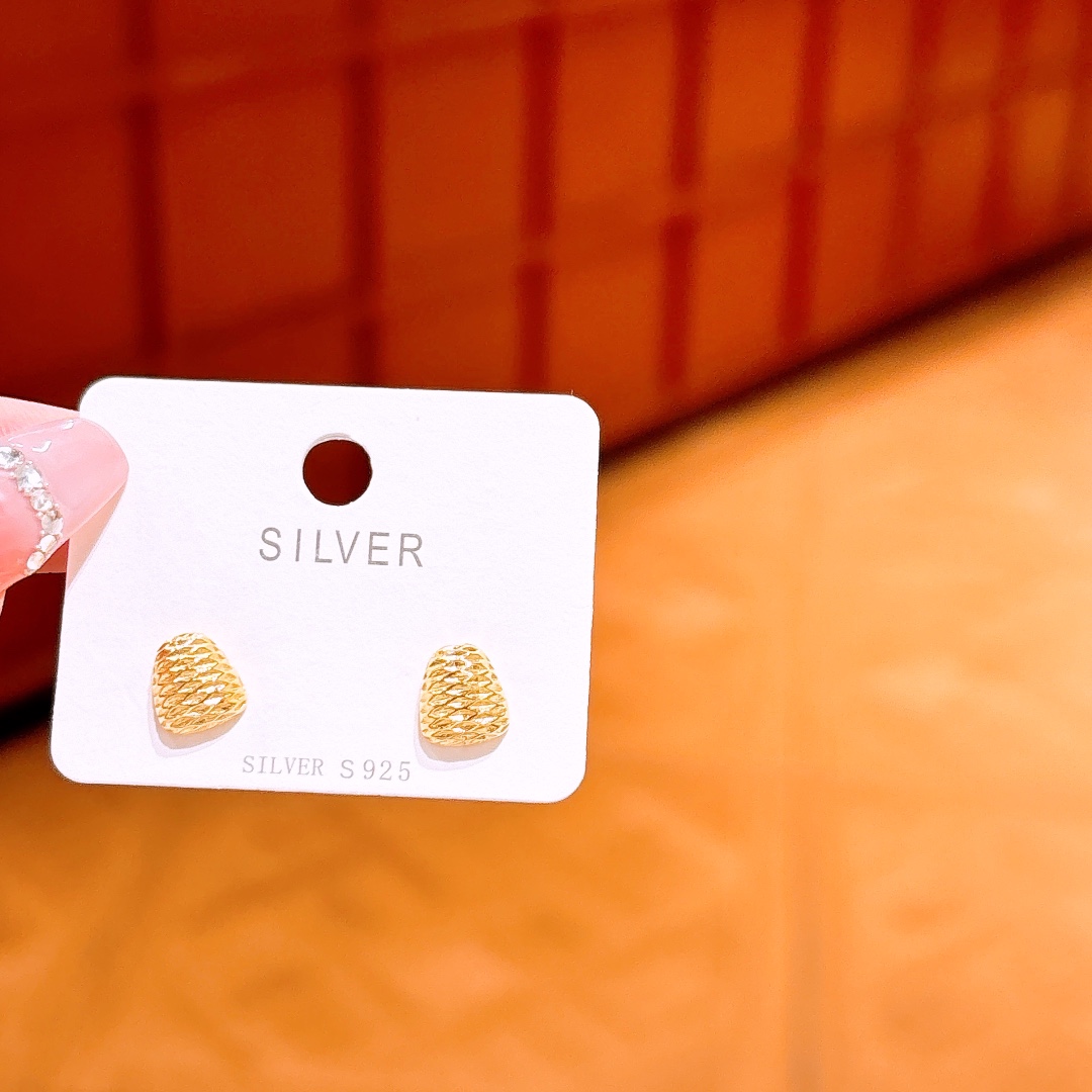 Hypoallergenic Silver Earrings Romantic Wedding Favor Silver