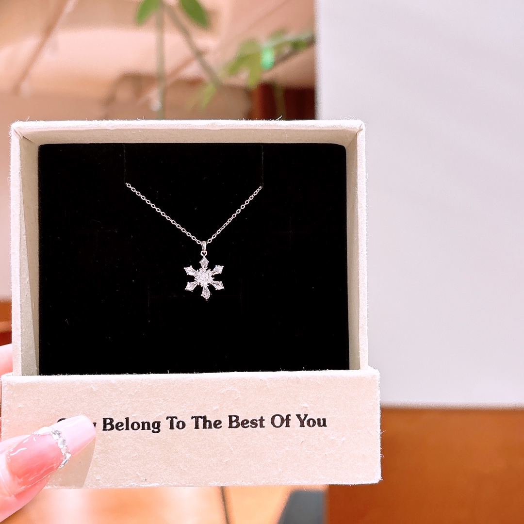 Low Allergy Silver Necklace Premium Gift for Her Gold