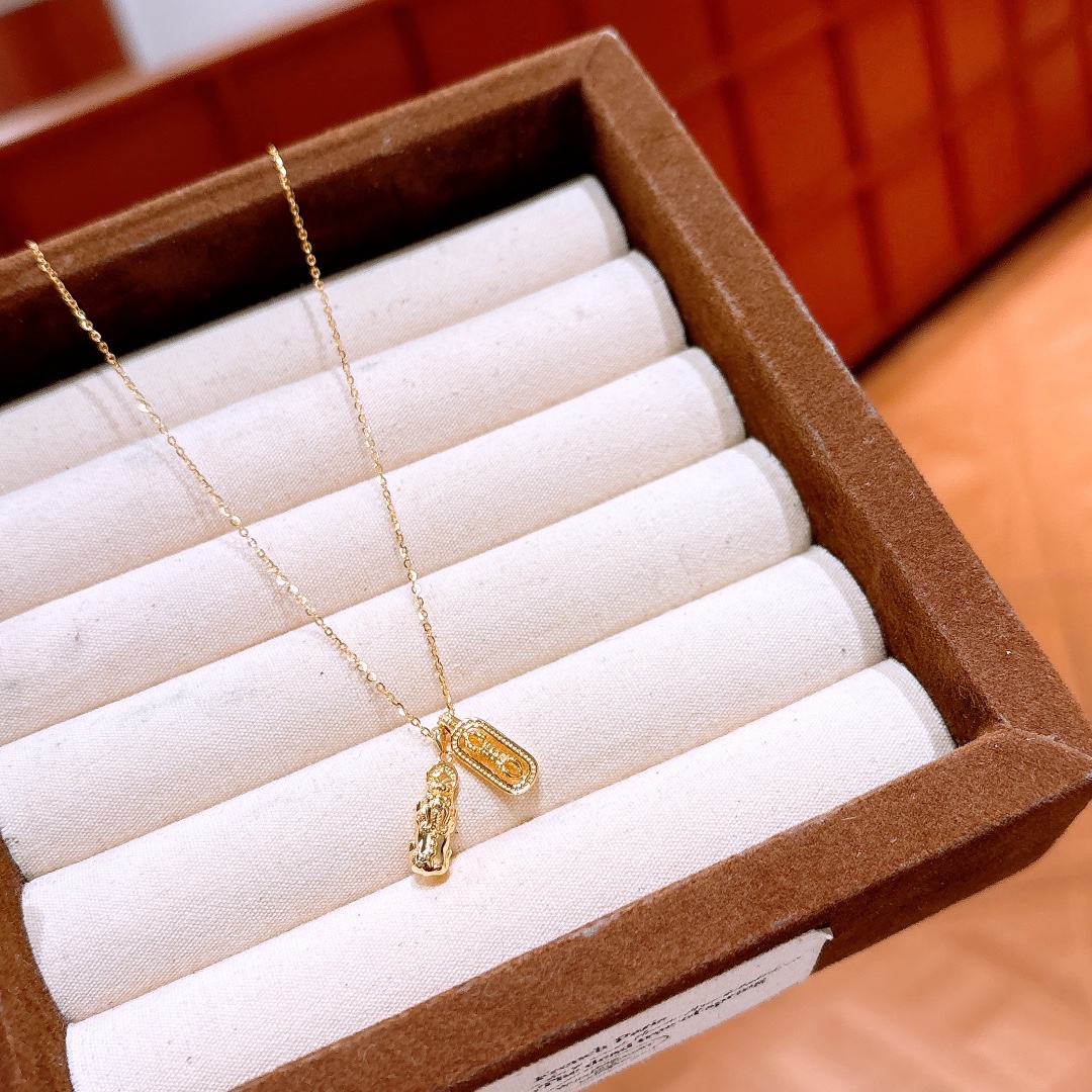 知性的純銀ネックレスシルバー 誕生日