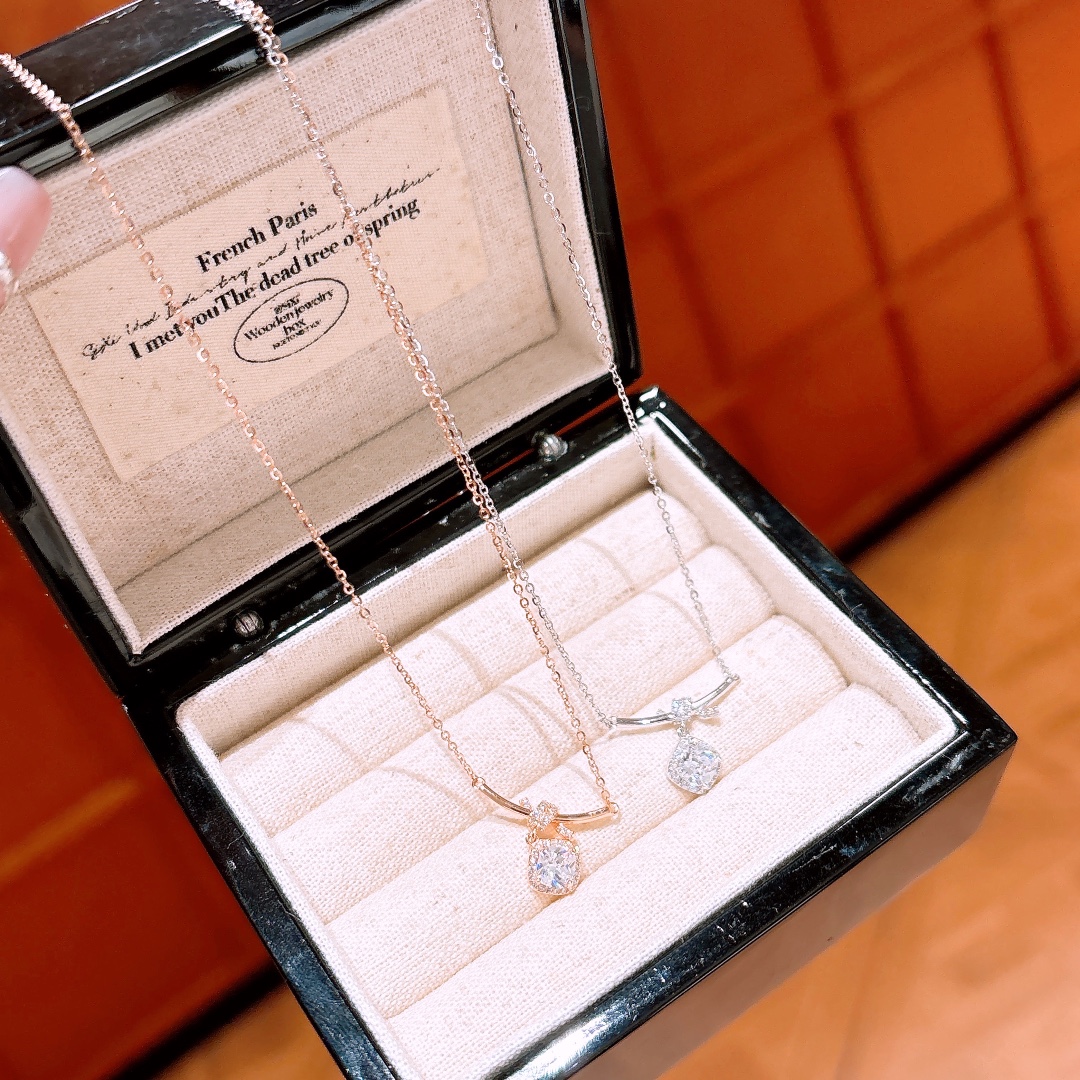 ガーリーアレルギー対応シルバーネックレスシルバー 旅行