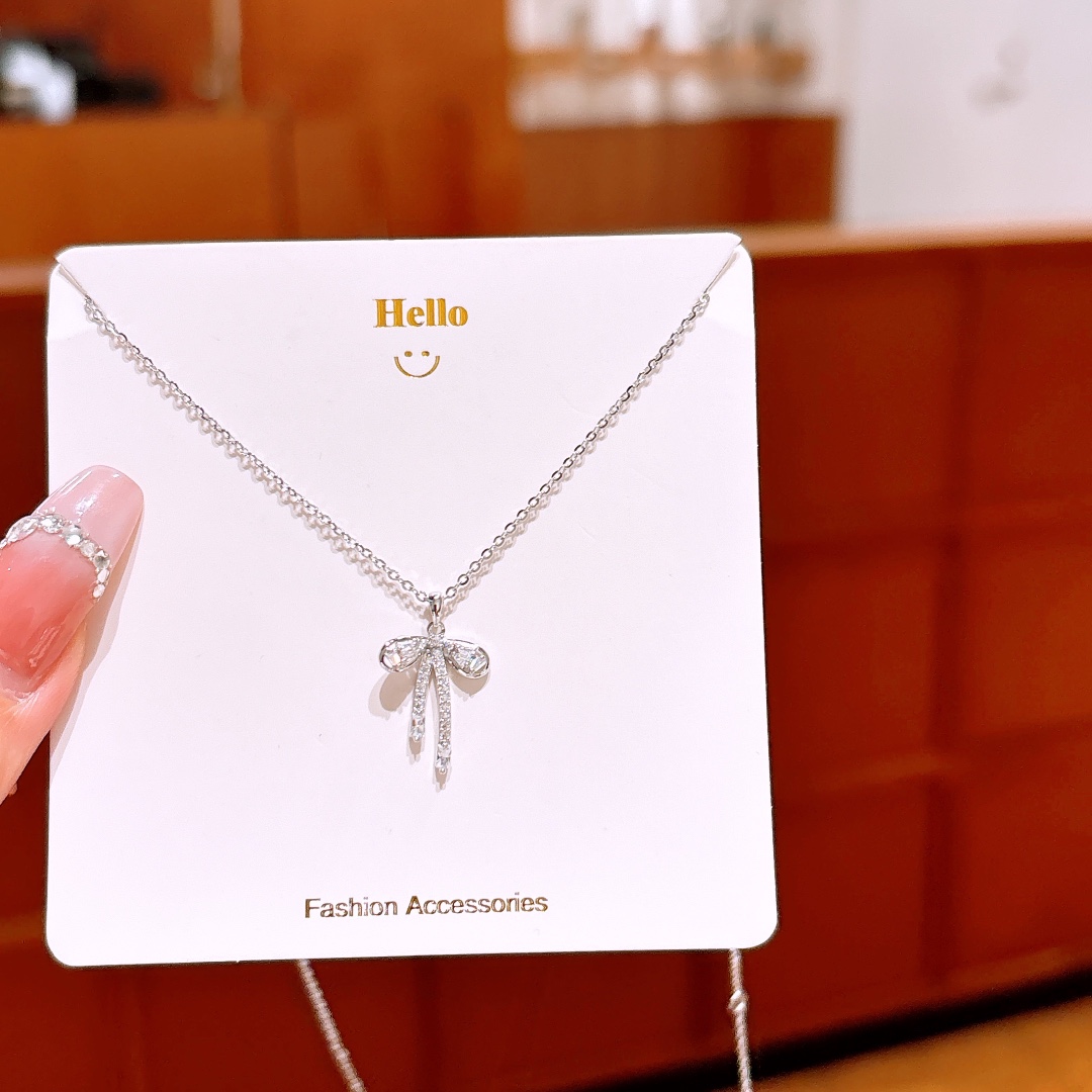 Fine Silver Necklace Soft Date Night Gold