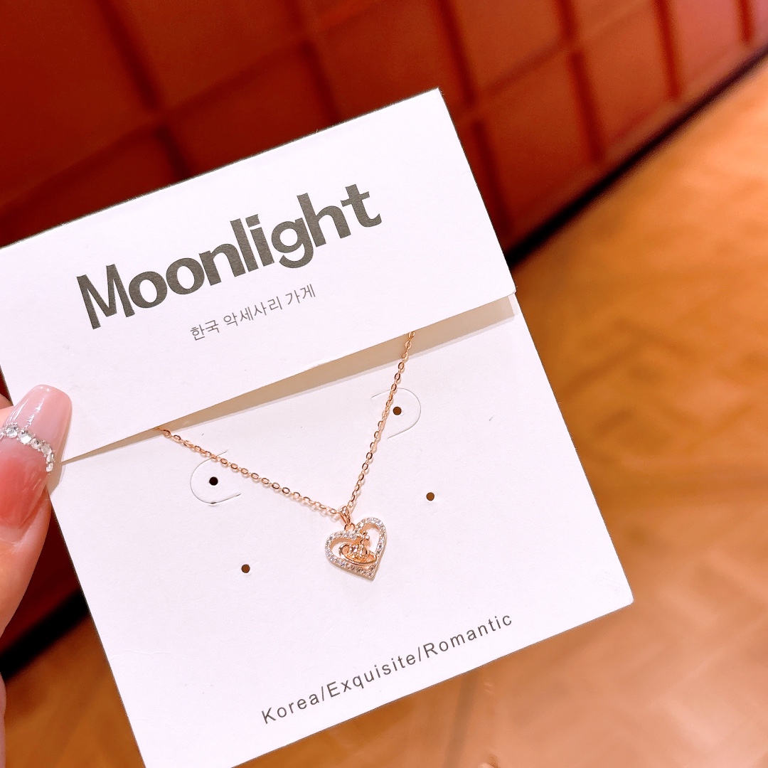 Solid Silver Necklace Forest Annual Party Gold