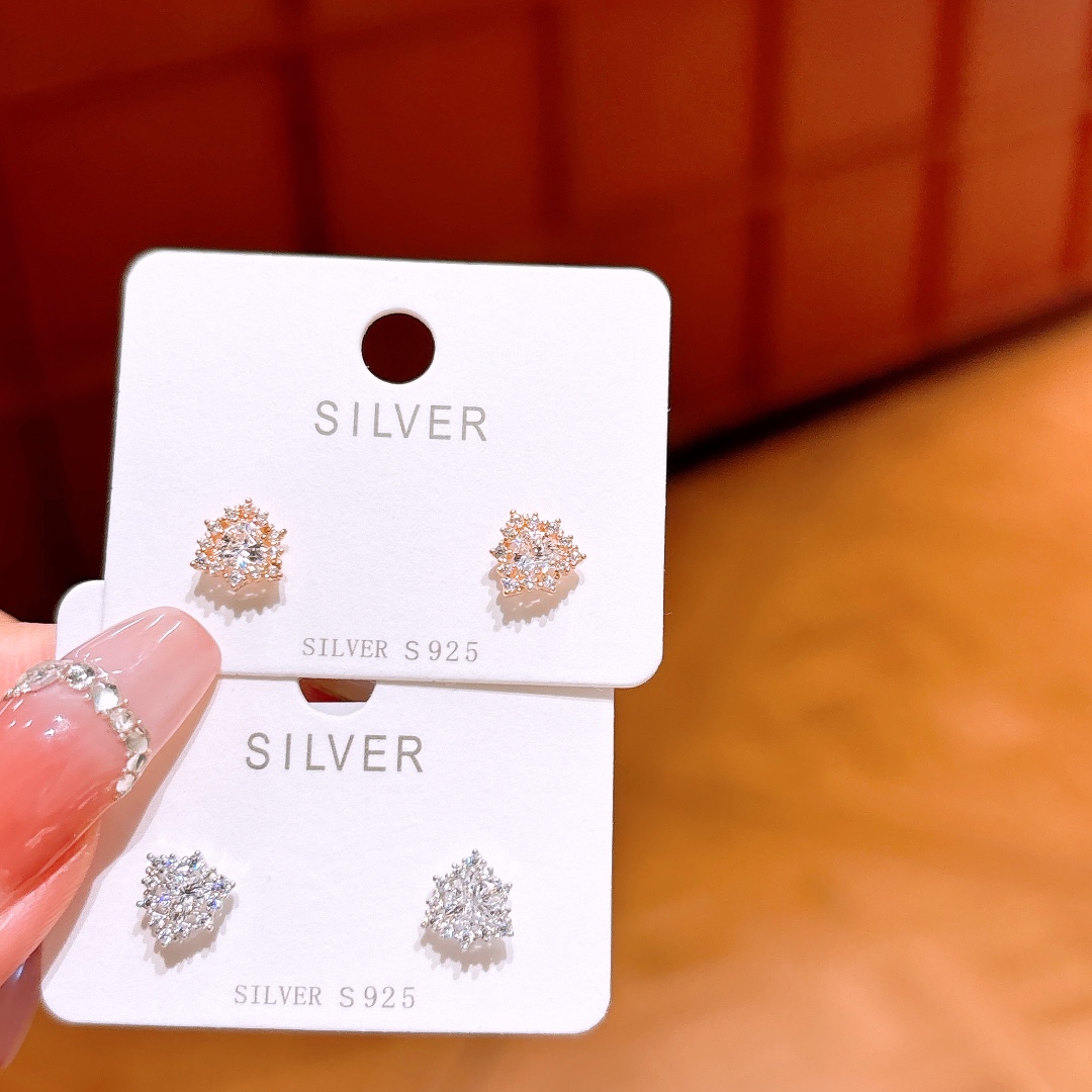 Fine Silver Earrings Precision Party Silver