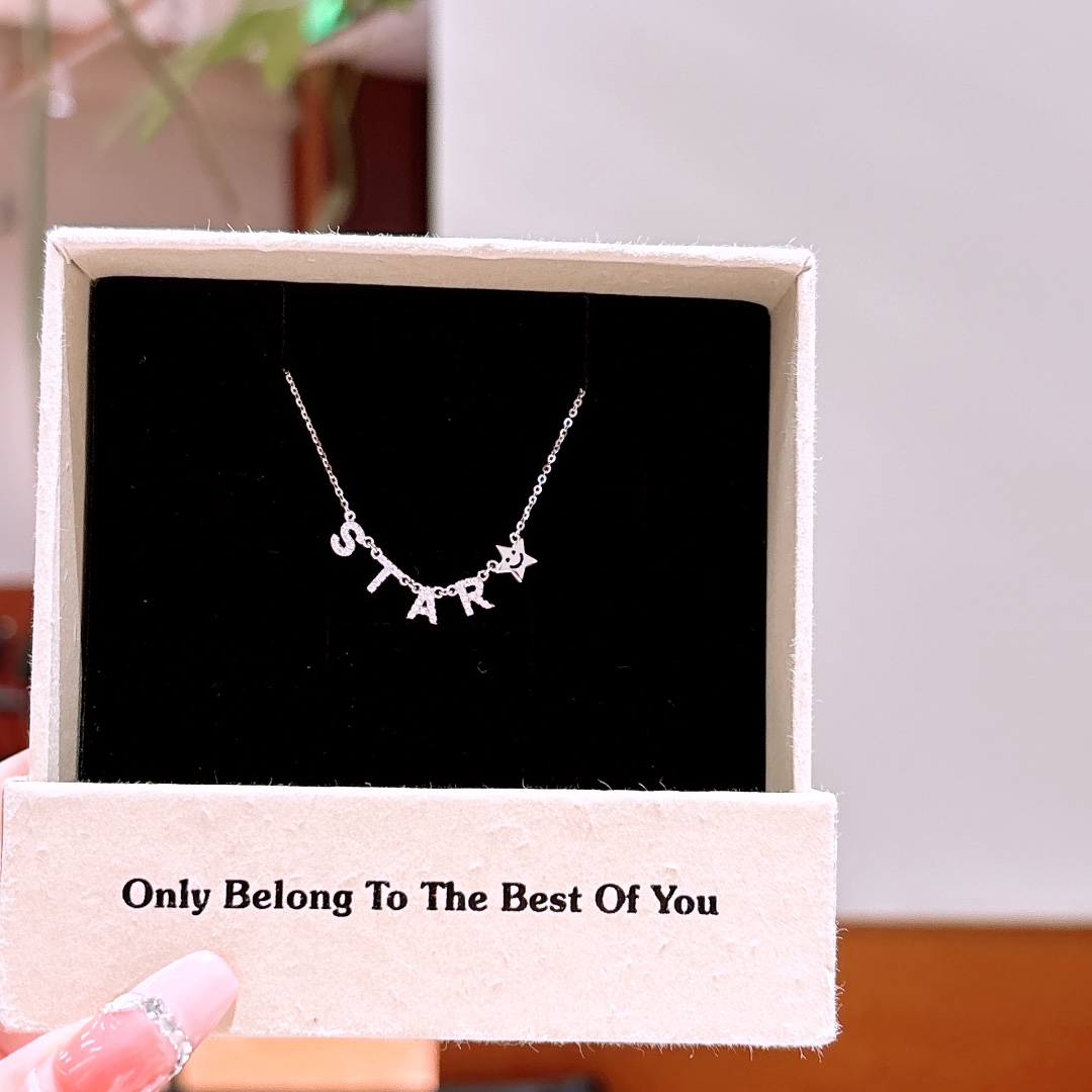 Nickel Free Silver Necklace Sweet & Cool Office Silver