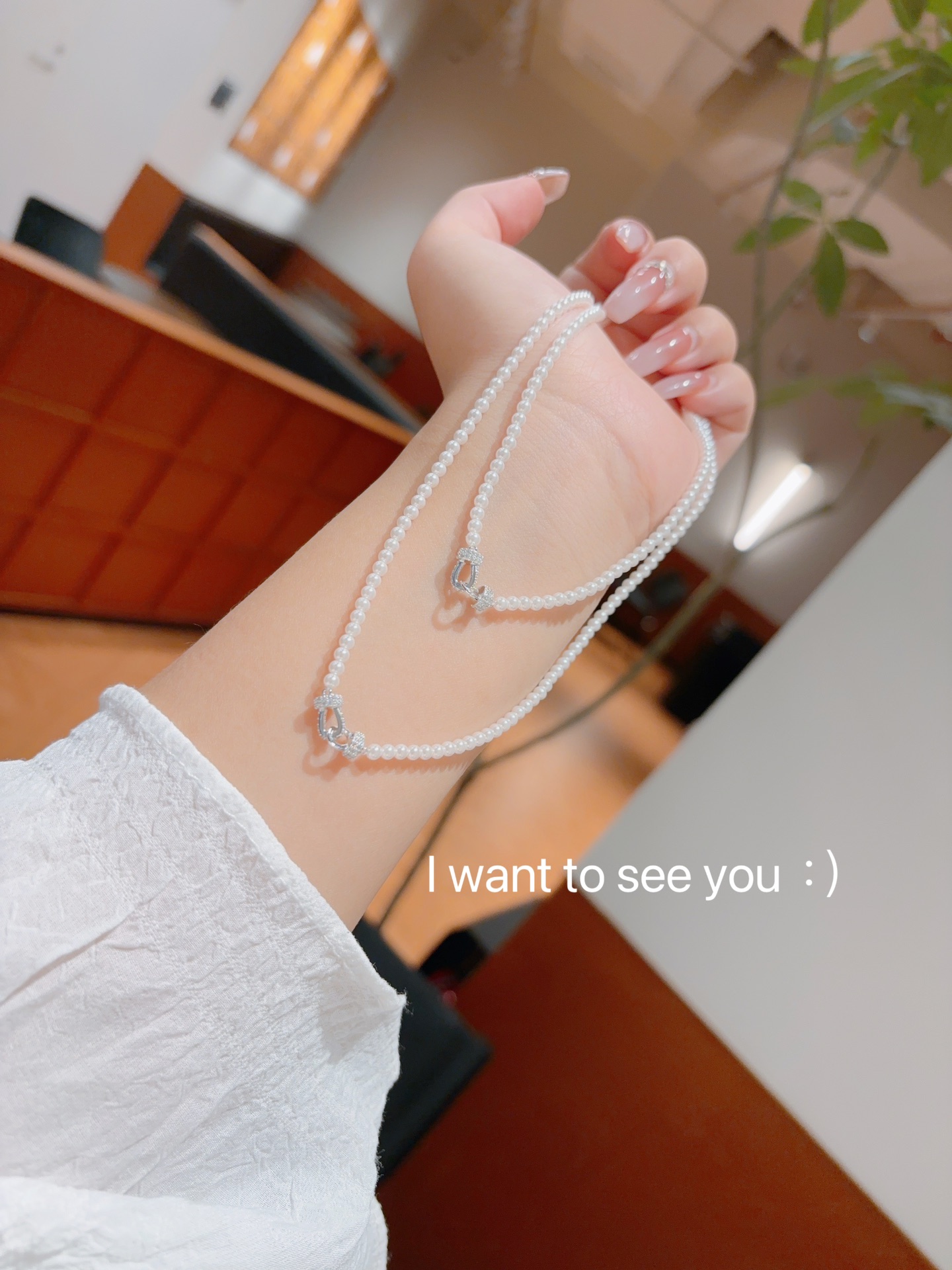 Low Allergy Silver Necklace Cute Confession Silver
